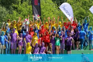 ekipa The Color Run składała się z wolontariuszy z całej Europy